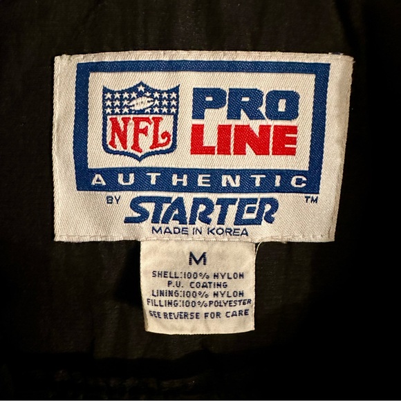 Nfl Pro Line Authentic by Starter Vintage Steelers Pull over Jacket - Picture 2 of 6